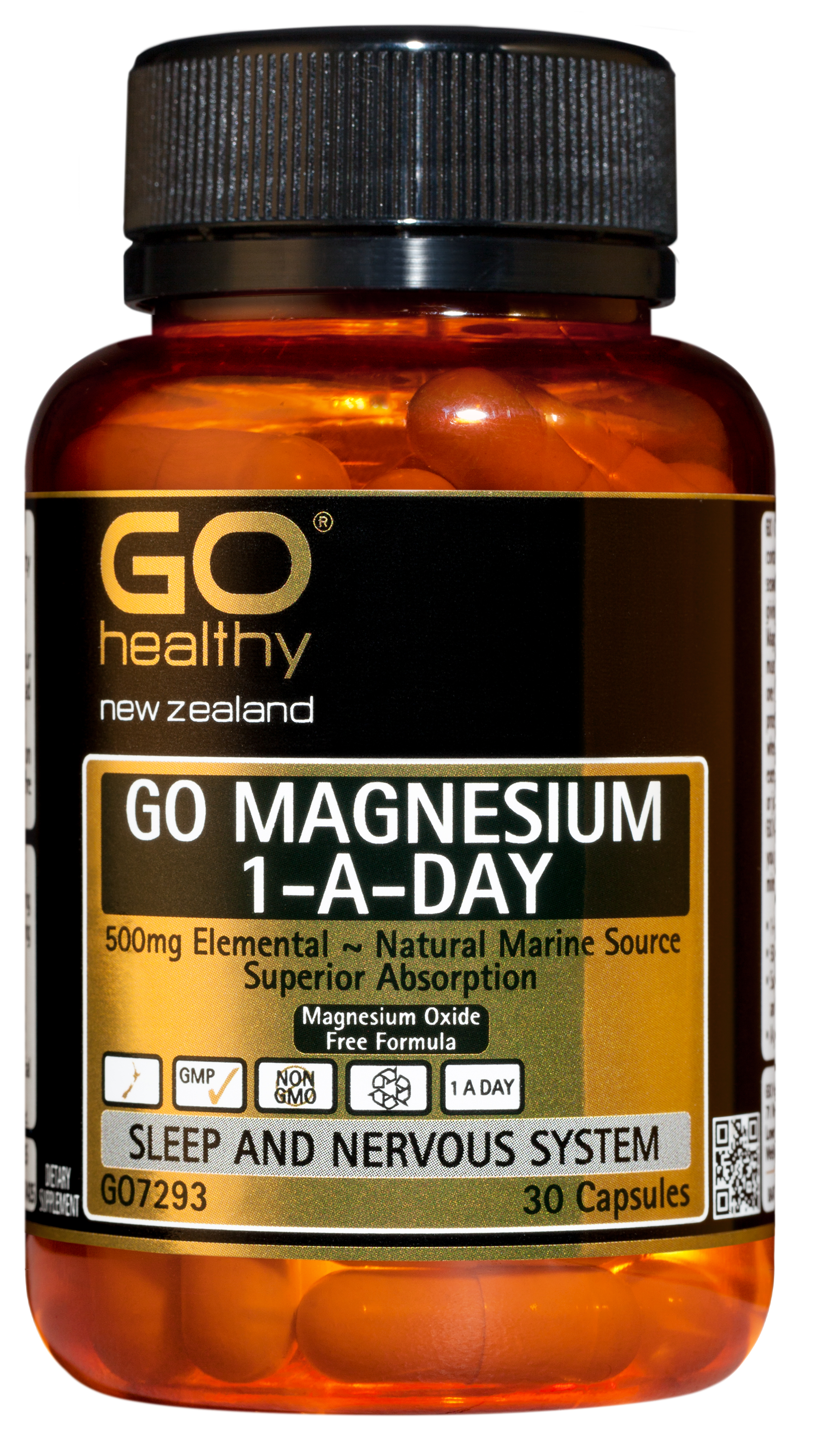 GO Healthy Magnesium 1-A-Day 30 Capsules